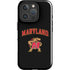 University of Maryland Collegiate Text iPhone 16 Pro Impact Case